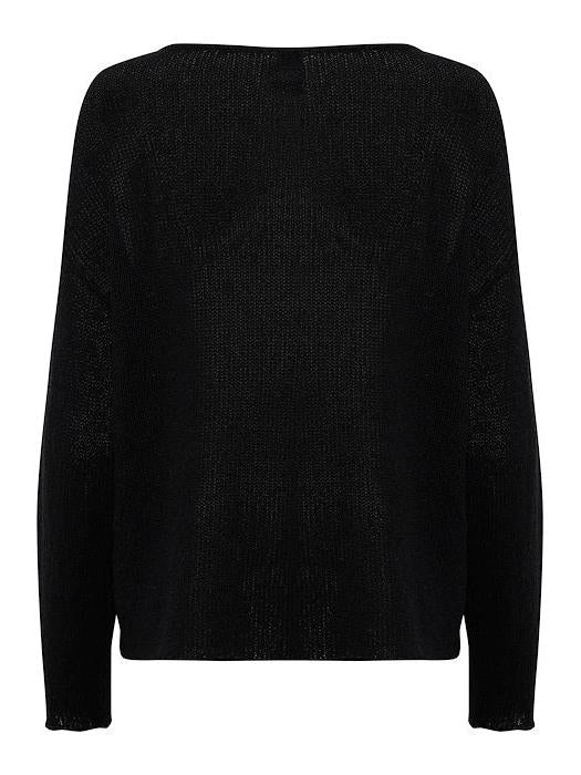 DivaMW Boxy Knit Blouse-Shirts/Blouse-My Essential Wardrobe-Aandahls