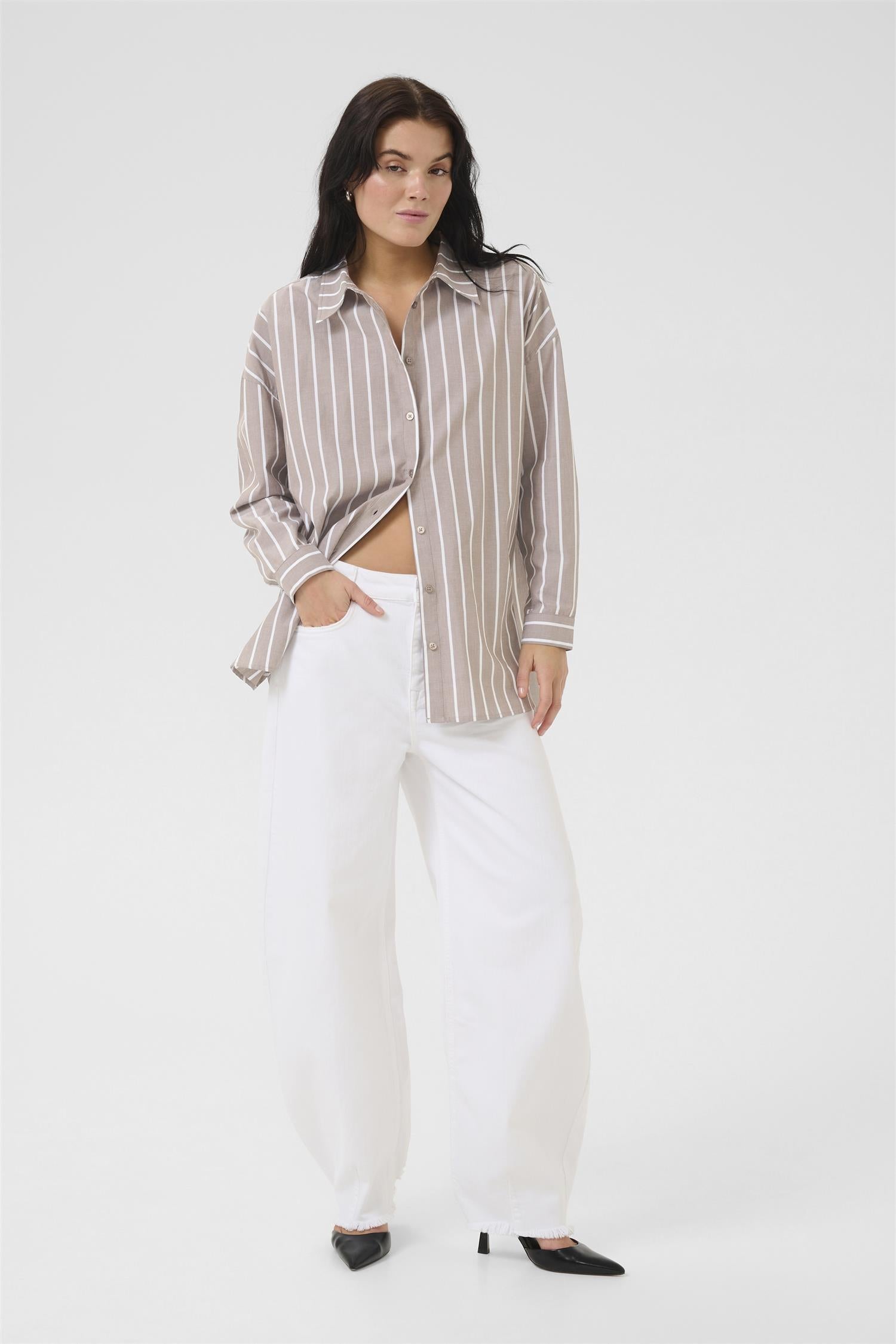 KionaMW Boxy Shirt-Skjorte-My Essential Wardrobe-Aandahls