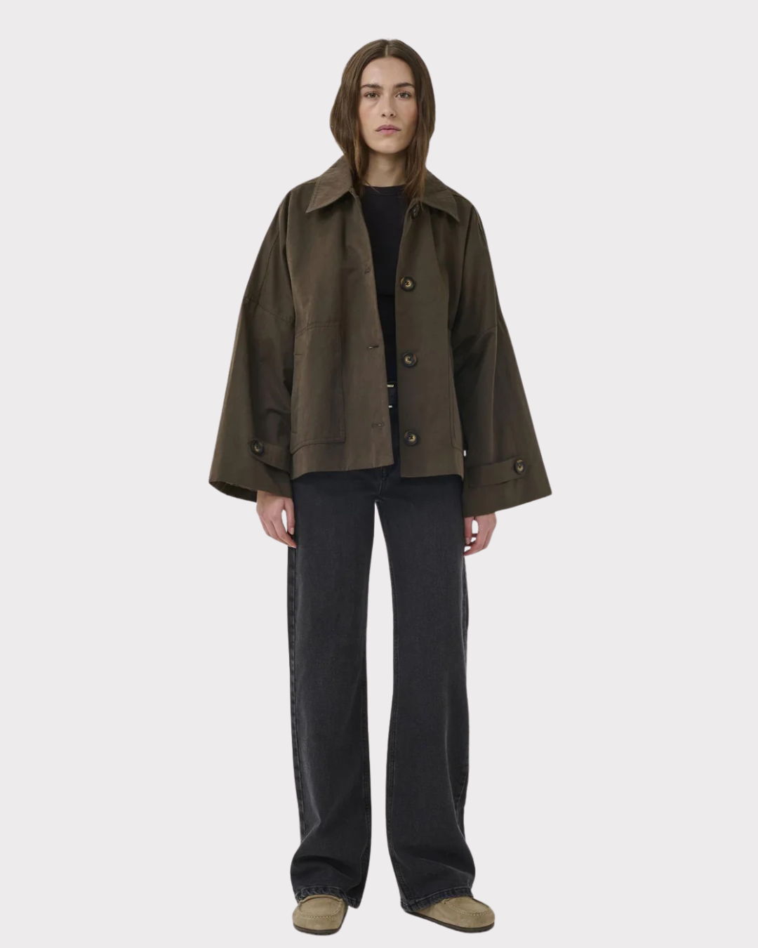 Lyonmw Os Short Jacket-Yttertøy-My Essential Wardrobe-Aandahls