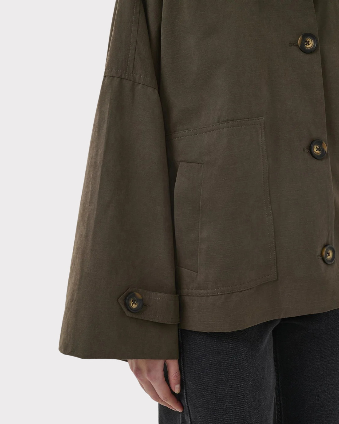 Lyonmw Os Short Jacket-Yttertøy-My Essential Wardrobe-Aandahls