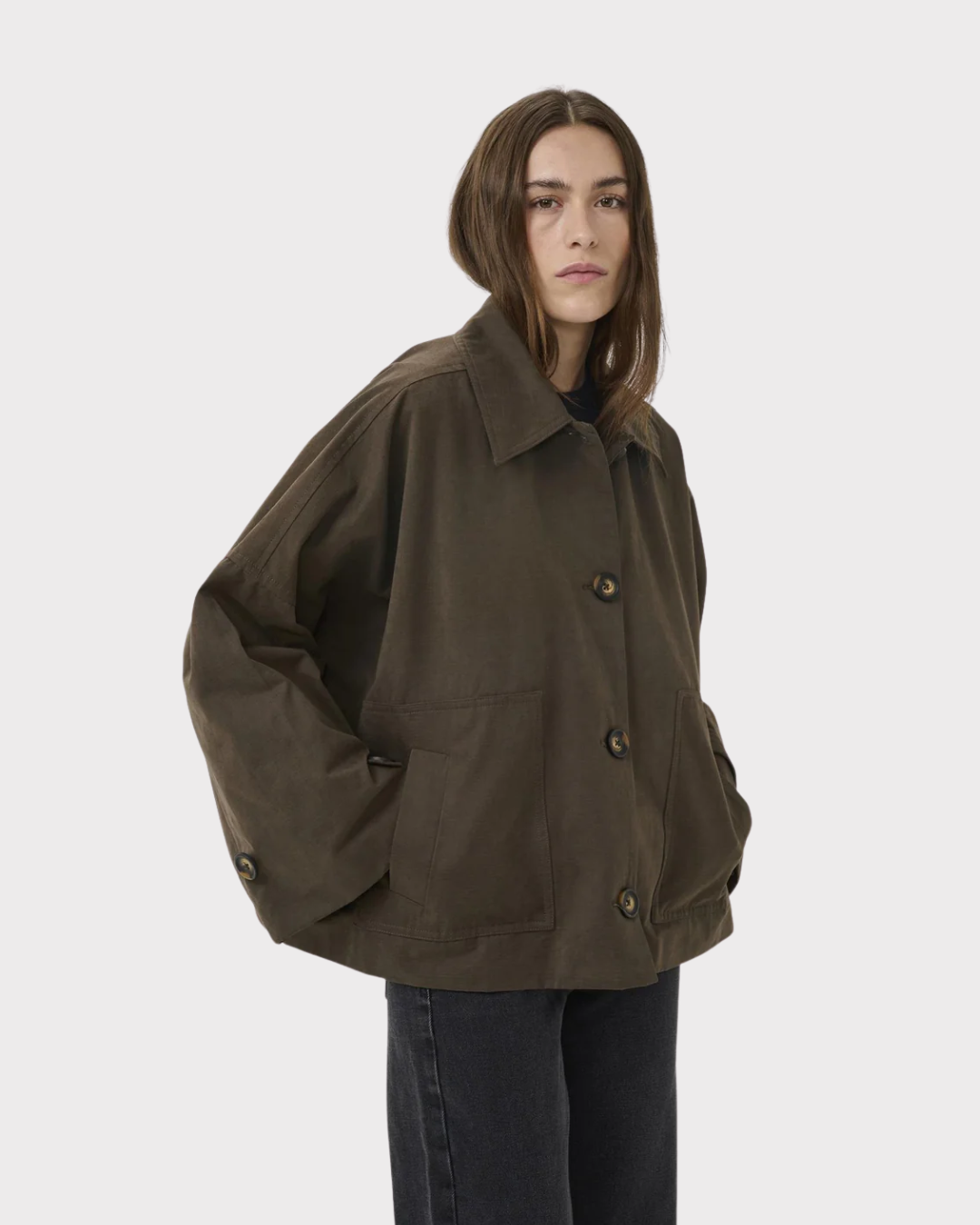 Lyonmw Os Short Jacket-Yttertøy-My Essential Wardrobe-Aandahls