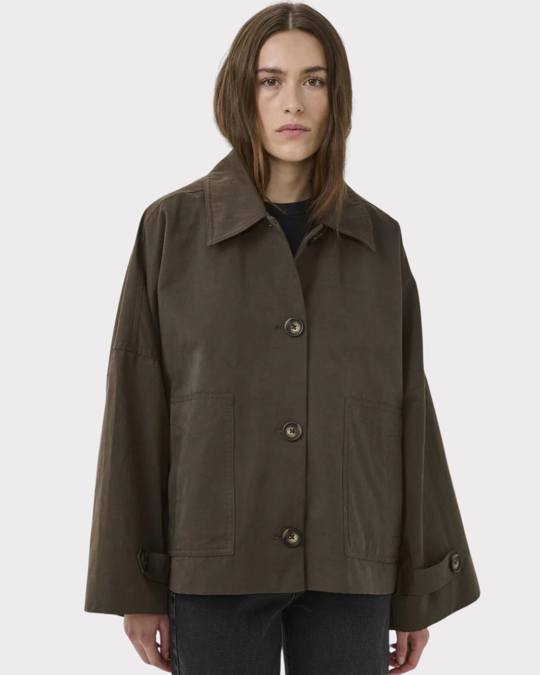 Lyonmw Os Short Jacket-Yttertøy-My Essential Wardrobe-Aandahls