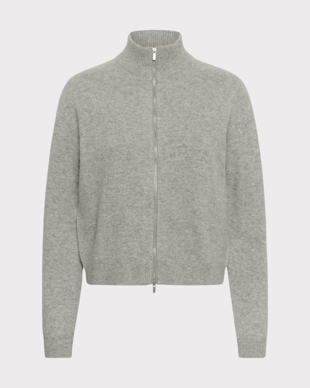 Mwtracy Knit Zipcardigan