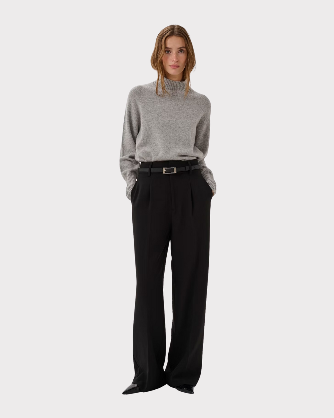 Tracy High Neck Pullover-Genser-My Essential Wardrobe-Aandahls