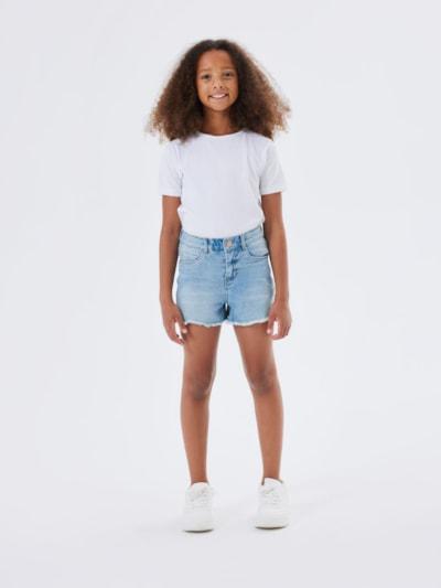 NkfRose hw mom dnm shorts 8222-ya noos-Shorts-Name it-Aandahls