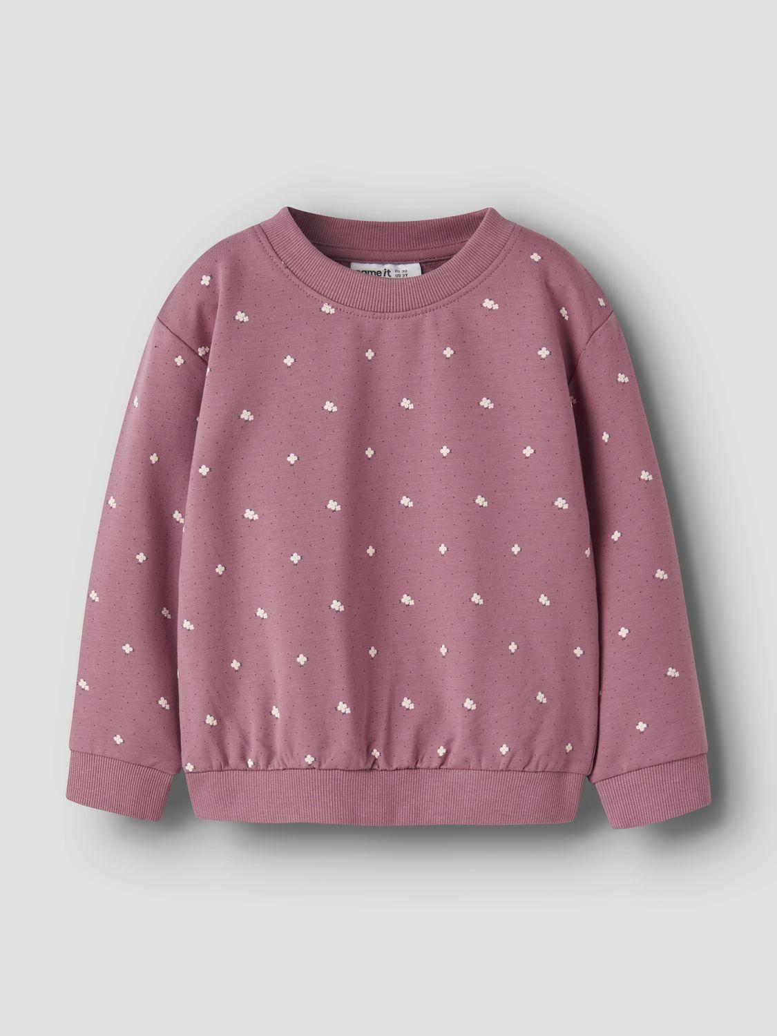 Nmfhendrika Ls Nreg Sweat-Genser-Name it-Aandahls