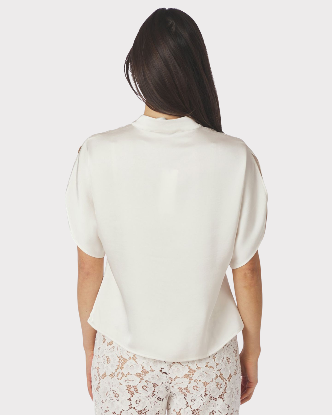Anelle Heavy Sateen Blouse