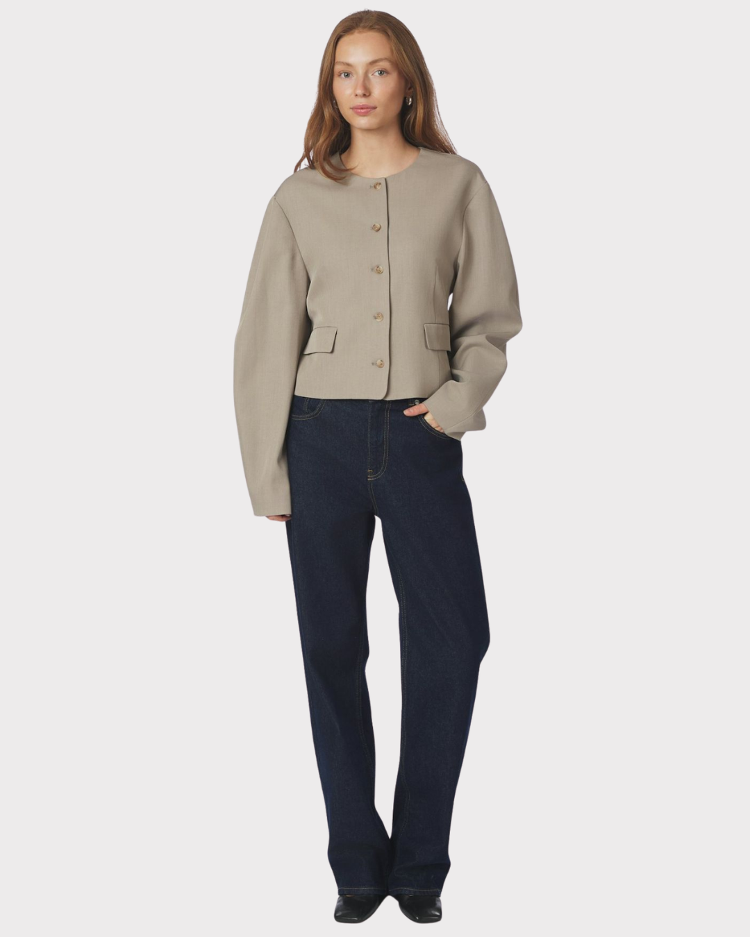 Aranti Structure Curve Jacket-Blazer-Neo Noir-Aandahls