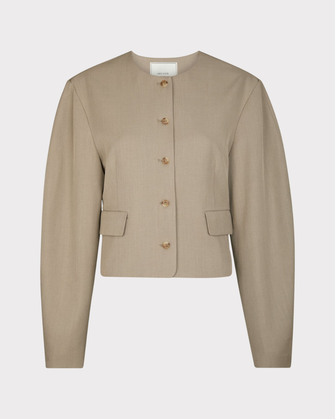 Aranti Structure Curve Jacket-Blazer-Neo Noir-Aandahls