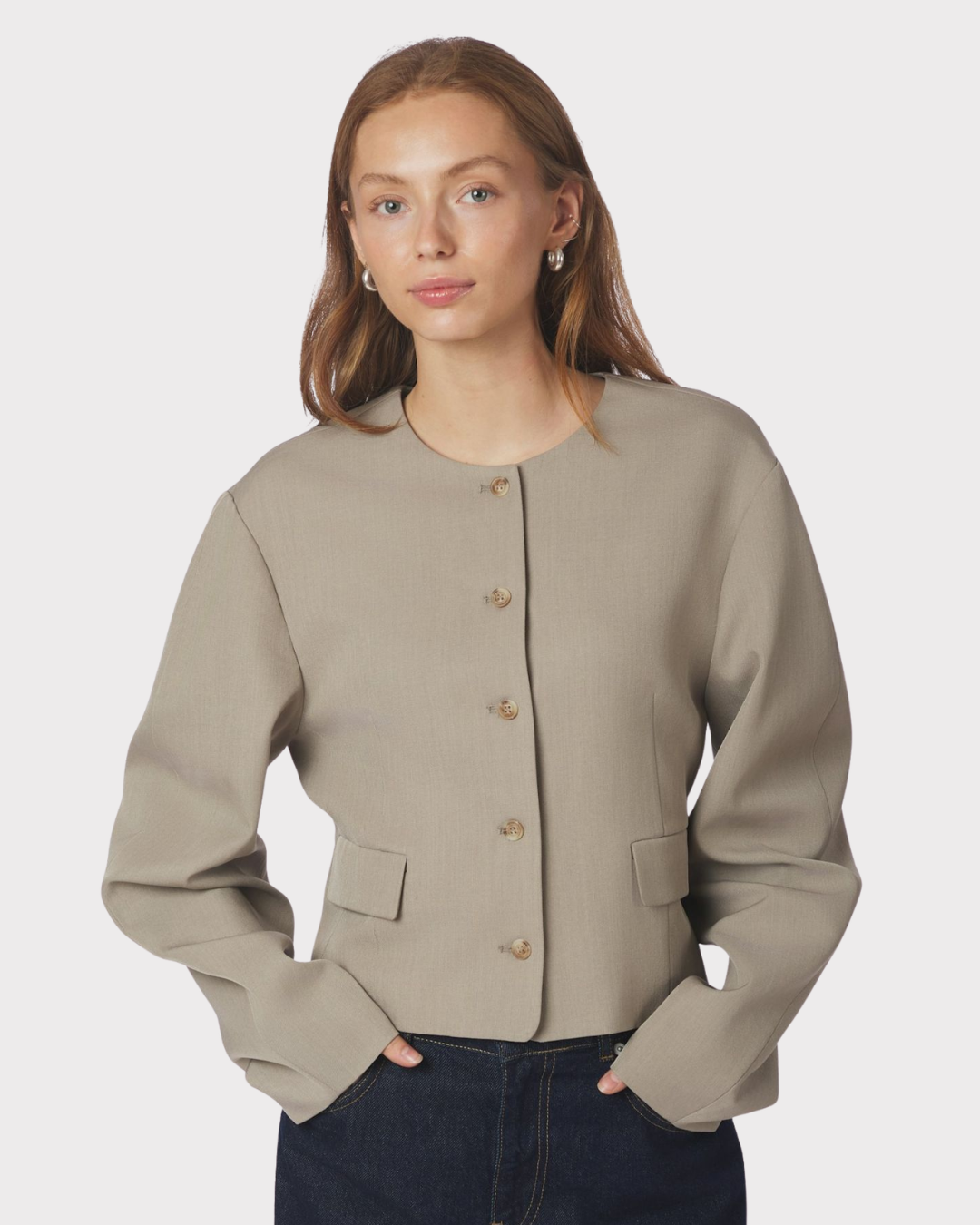 Aranti Structure Curve Jacket-Blazer-Neo Noir-Aandahls