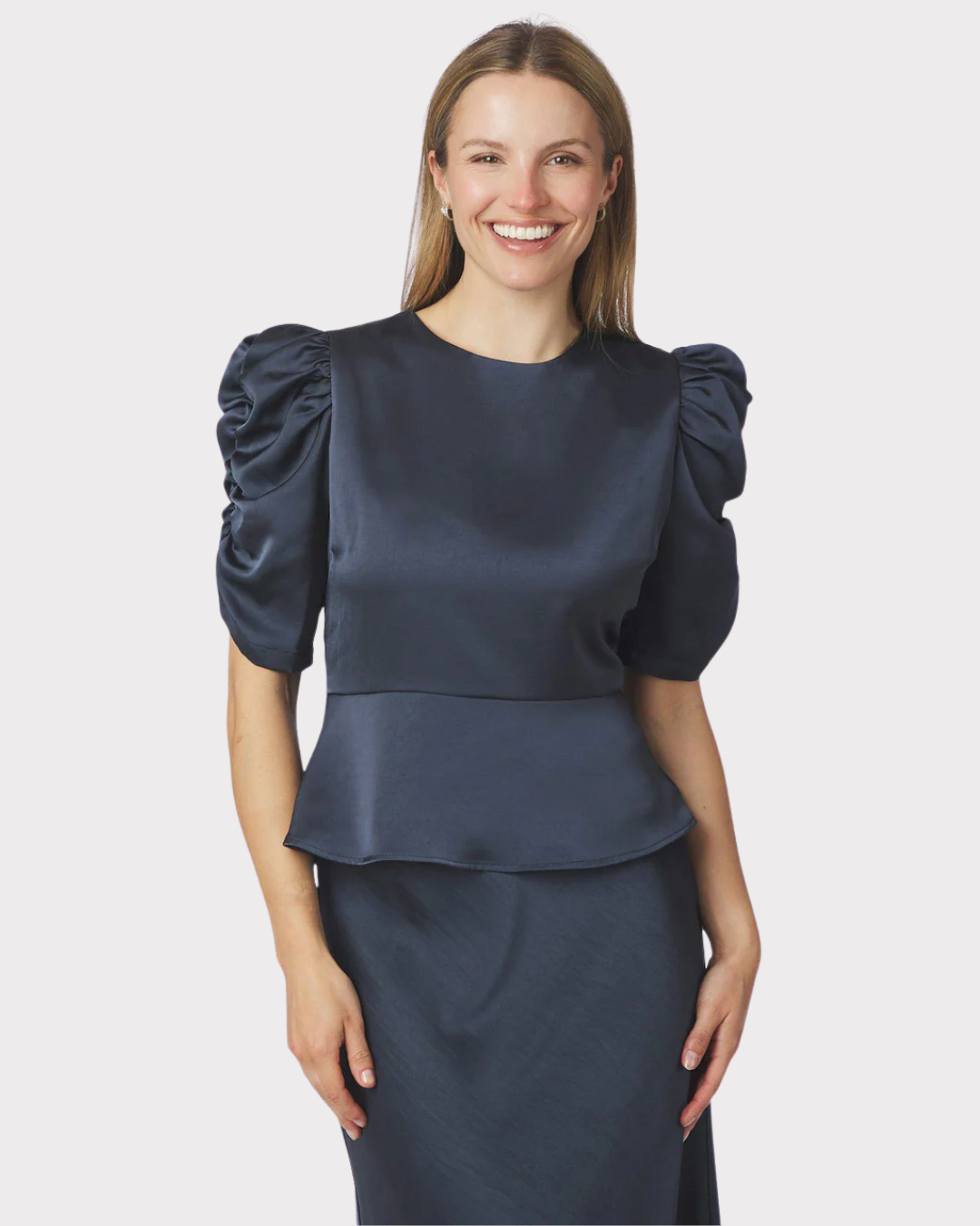 Benua Heavy Sateen Blouse