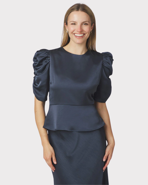 Benua Heavy Sateen Blouse
