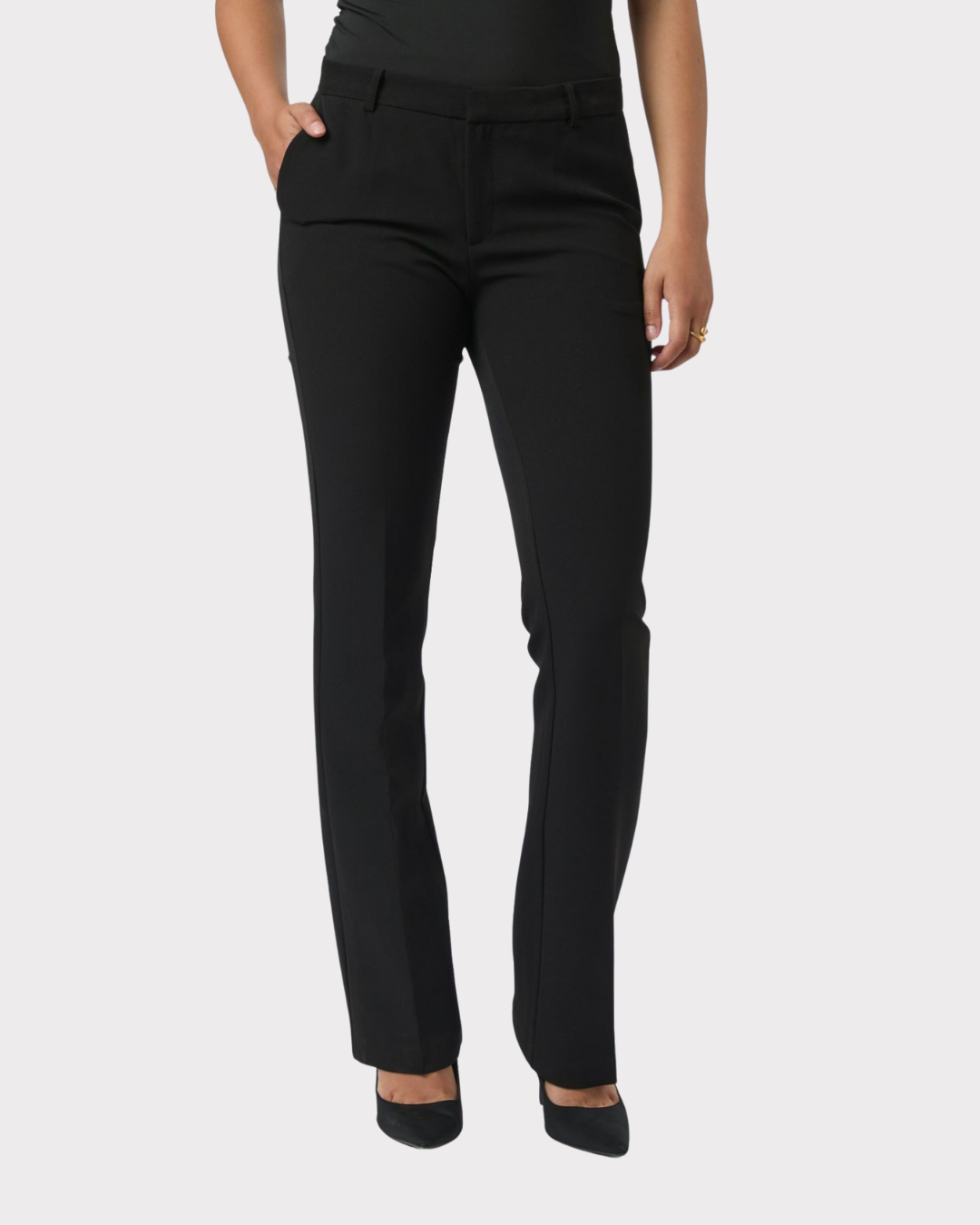 Cassie Suit Pants-Bukse-Neo Noir-Aandahls