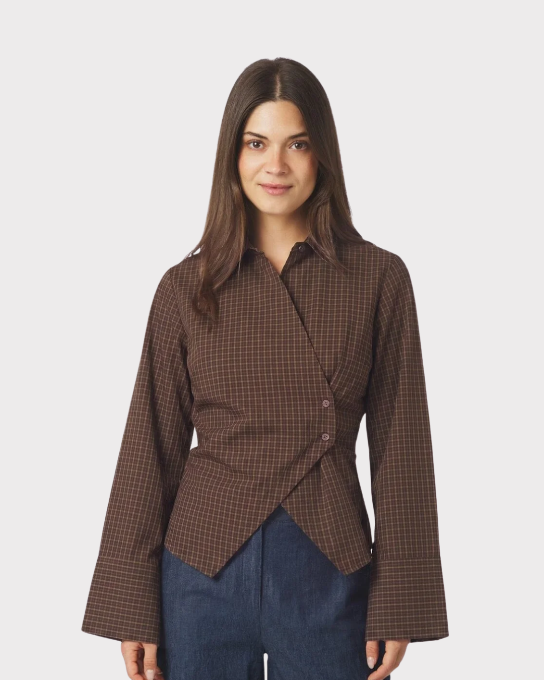 Fenli Small Check Shirt