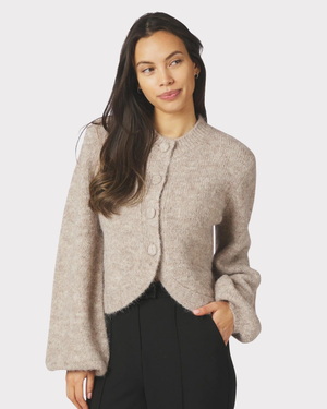 Gio Fluffy Knit Cardigan