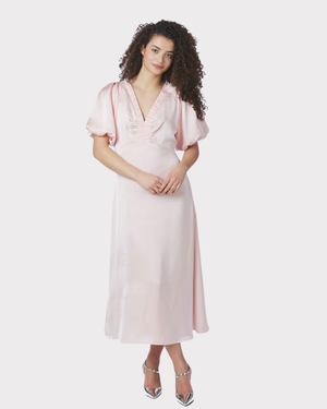 Illana Heavy Sateen Dress