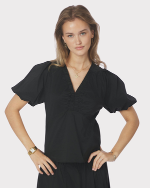 Irina poplin blouse