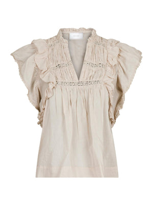 jayla s voile top-Bluser-Neo Noir-Aandahls