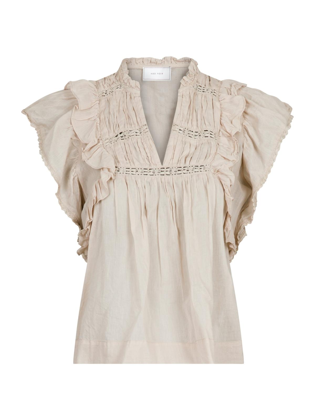 jayla s voile top-Bluser-Neo Noir-Aandahls