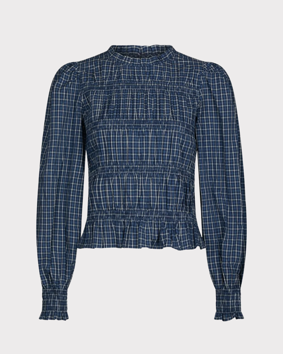 Marcia Check Blouse