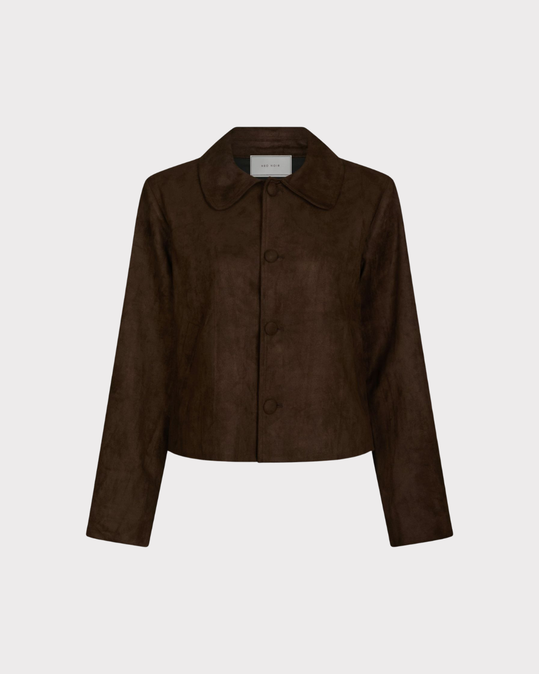 Nilo Faux Suede Jacket-Ytterjakker-Neo Noir-Aandahls
