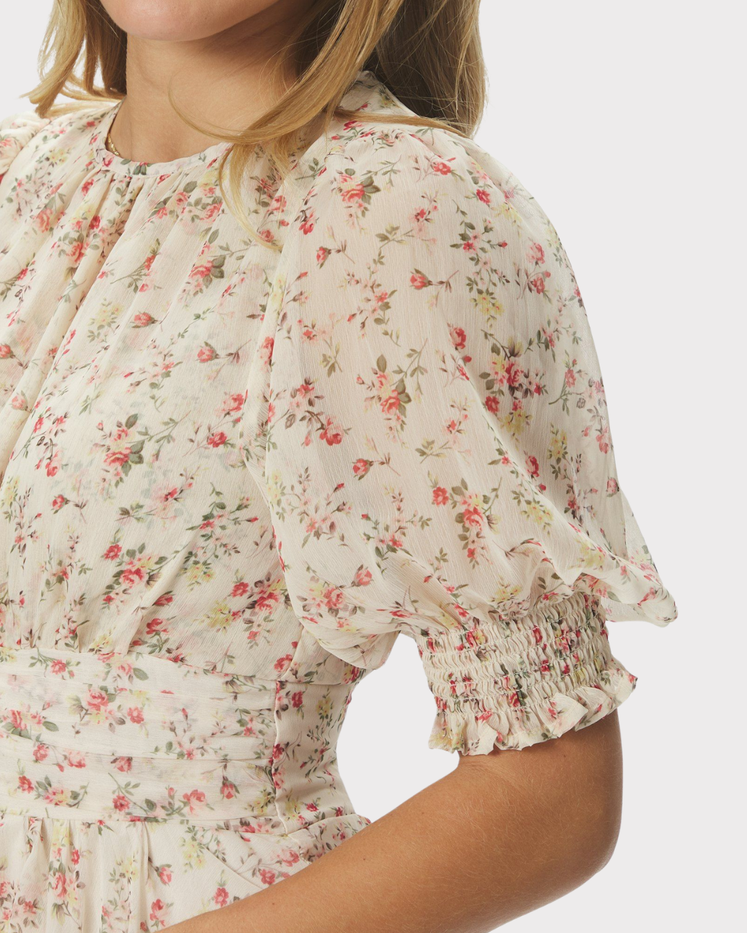 Sable Meadow Printed Dress-Kjole-Neo Noir-Aandahls