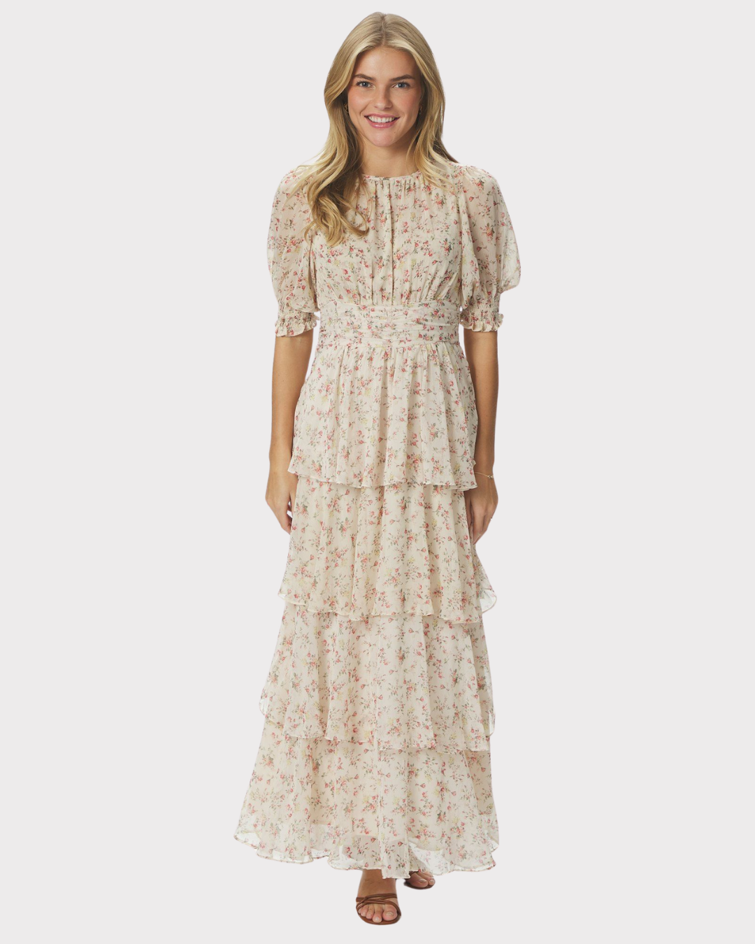 Sable Meadow Printed Dress-Kjole-Neo Noir-Aandahls