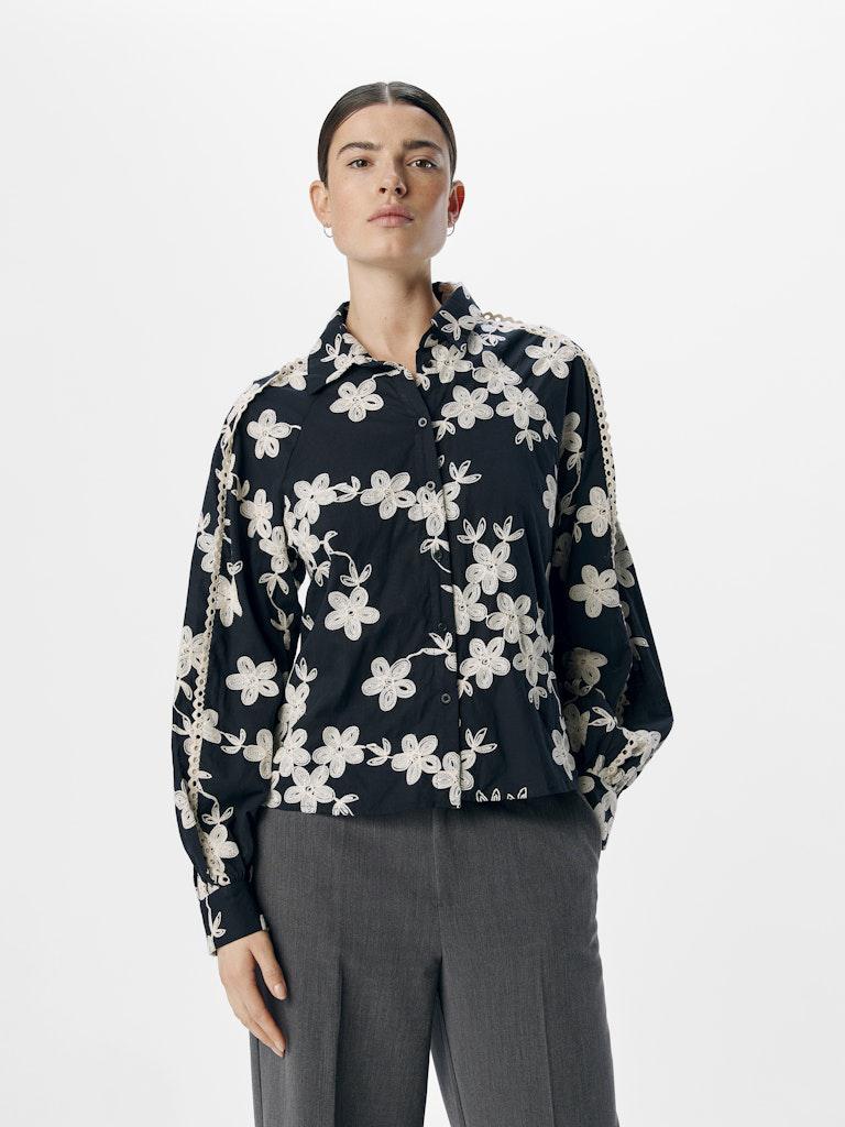 OBJARIZONA L/S LO SHIRT-Bluser-Object Collectors Item-Aandahls