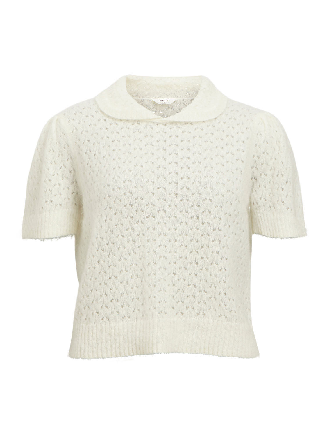 ObjDira Nete Re S/S Knit Pullover E Div-Genser-Object Collectors Item-Aandahls
