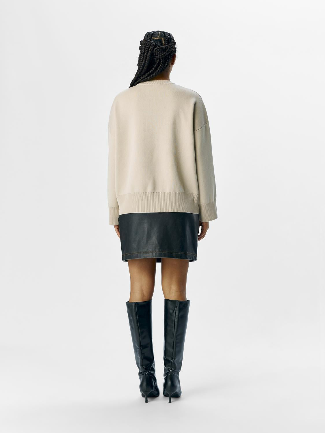 OBJELLY L/S OZ O-NECK KNIT DIV-Knit-Object Collectors Item-Aandahls