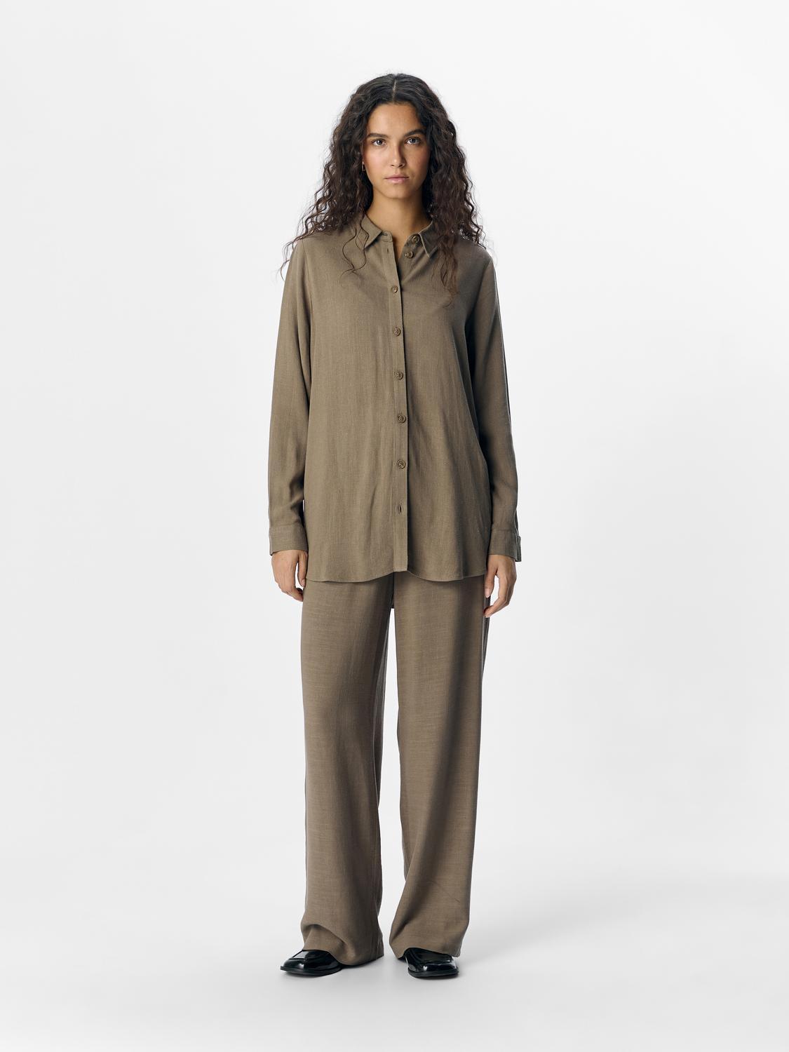 Objsanne Aline Wide Pant Noos-Bukse-Object Collectors Item-Aandahls