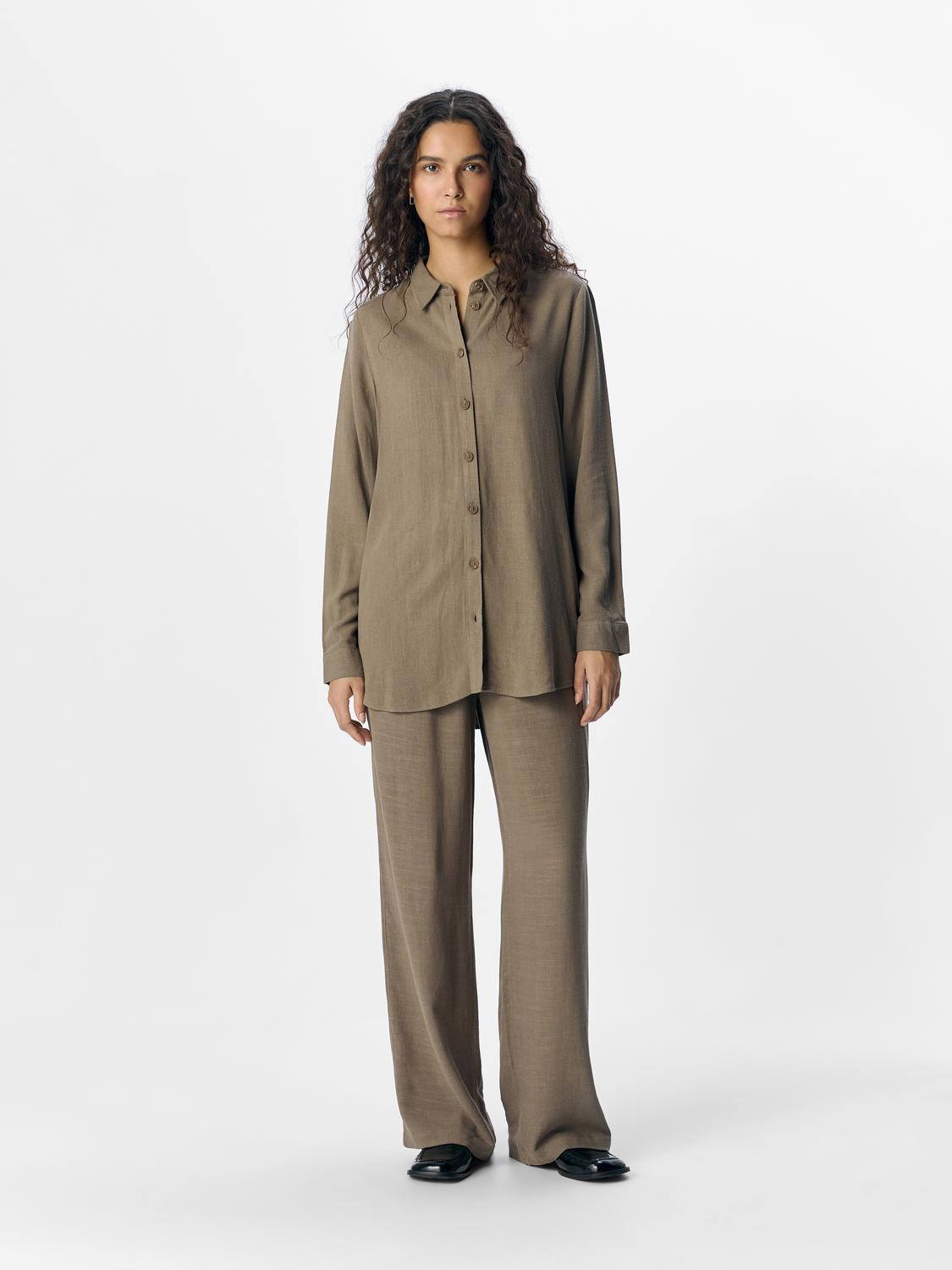 Objsanne L/S Shirt Noos-Skjorte-Object Collectors Item-Aandahls