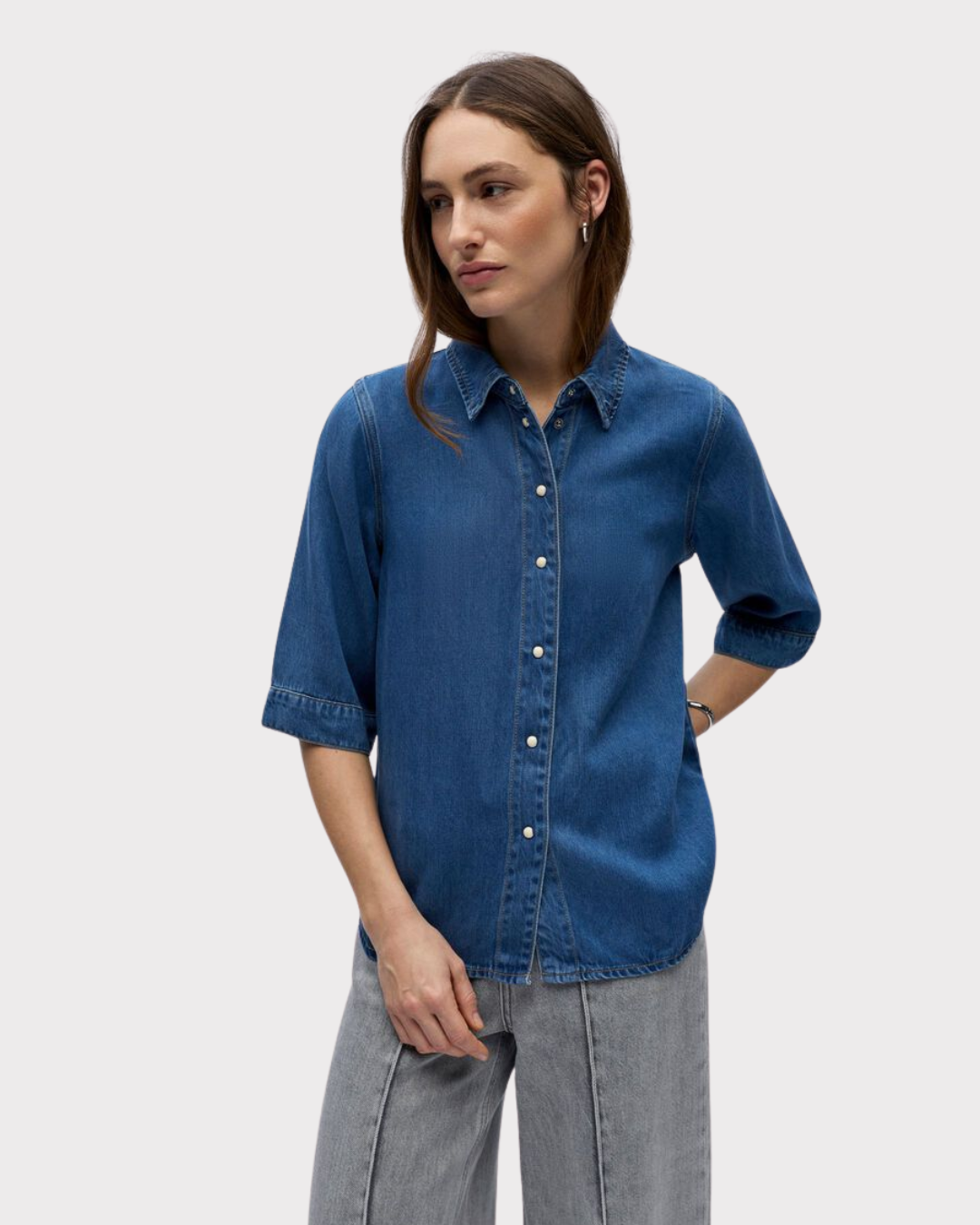 Objframe 2/4 Re Denim Top Noos