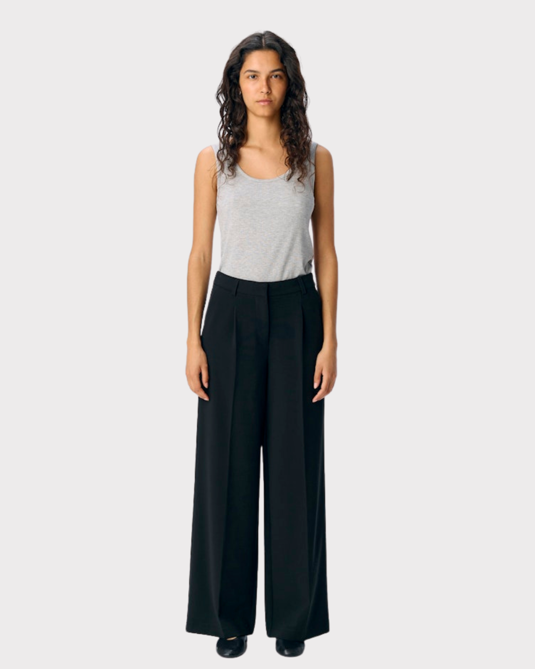 Objivy Wide Pant Noos-Bukse-OBJECT-Aandahls