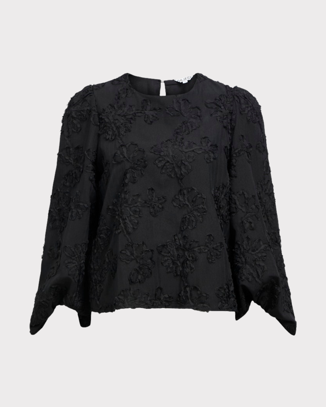 Objlula L/s Re O-Neck Top 141-Overdel-OBJECT-Aandahls
