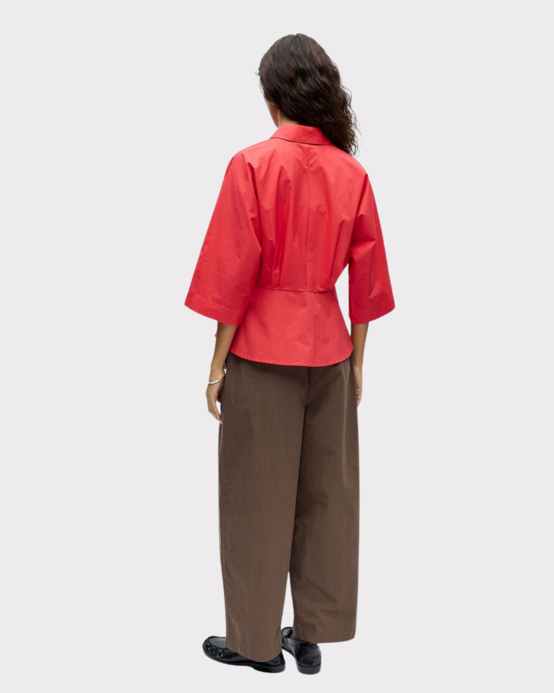 Objmerle Hope 3/4 Re Shirt 143-Overdel-OBJECT-Aandahls