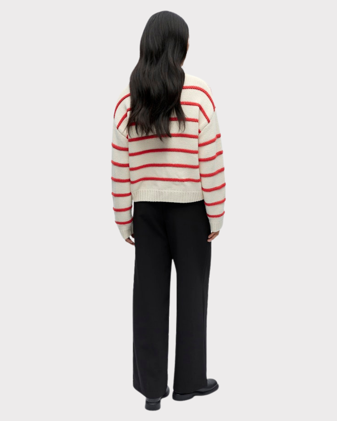Objoda L/s Lo Knit Pullover 143-Genser-OBJECT-Aandahls