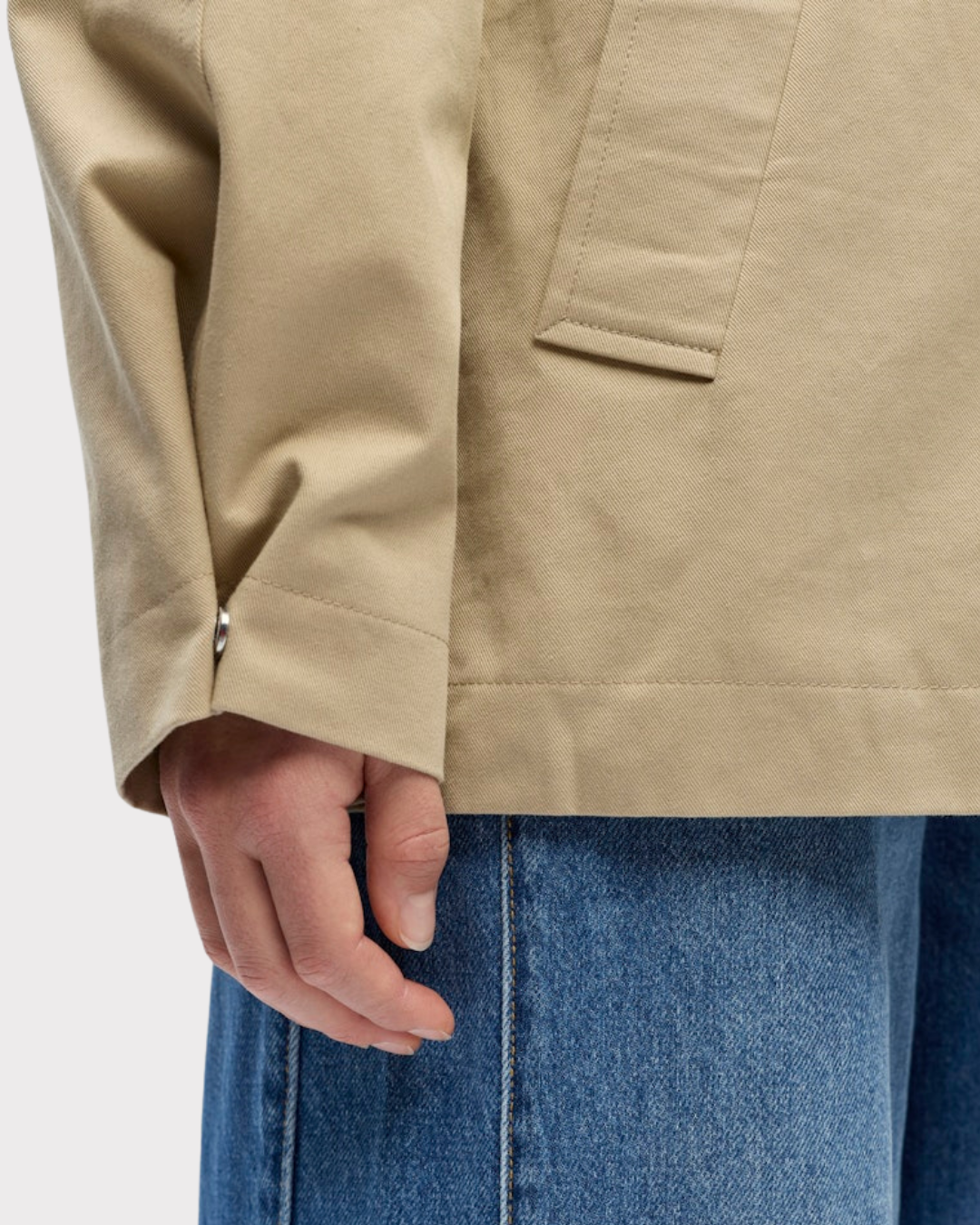 Objpaula Re L/s Trench Jacket Noos-Yttertøy-OBJECT-Aandahls