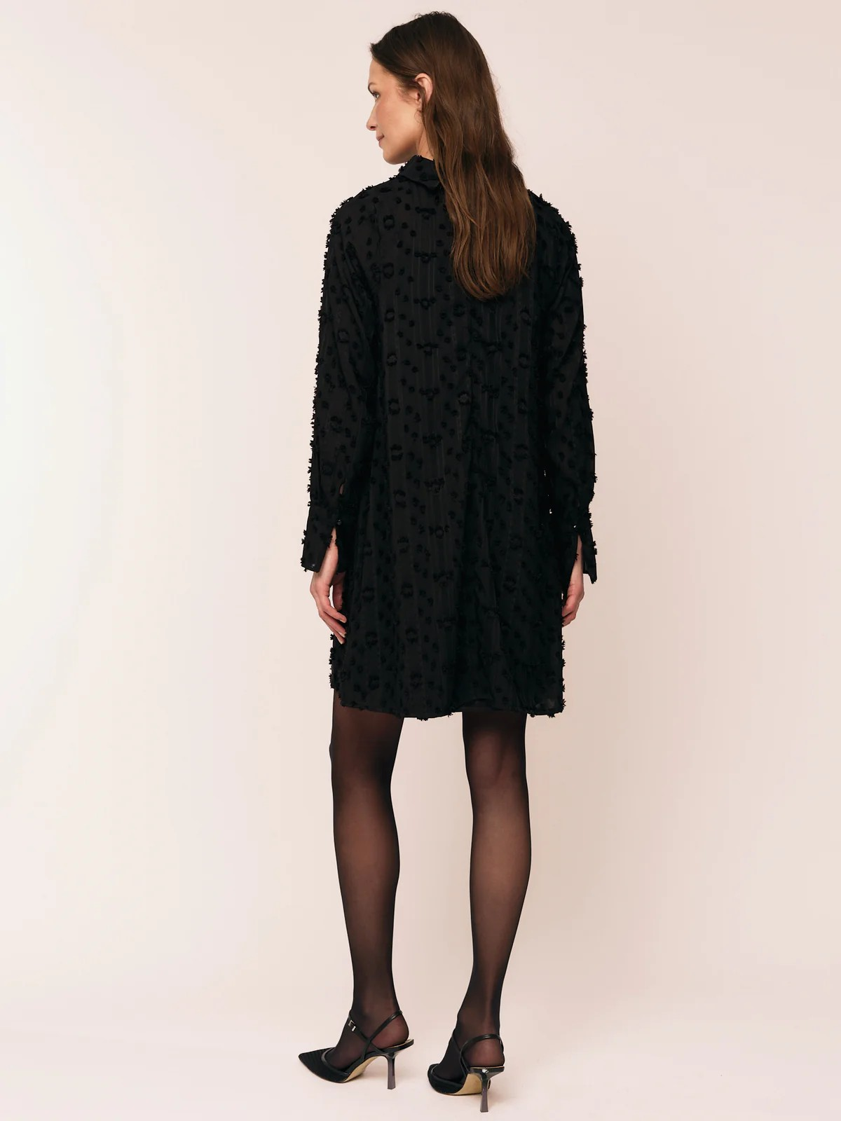 Julia Mock Neck dress-Kjole-OnceUntold-Aandahls