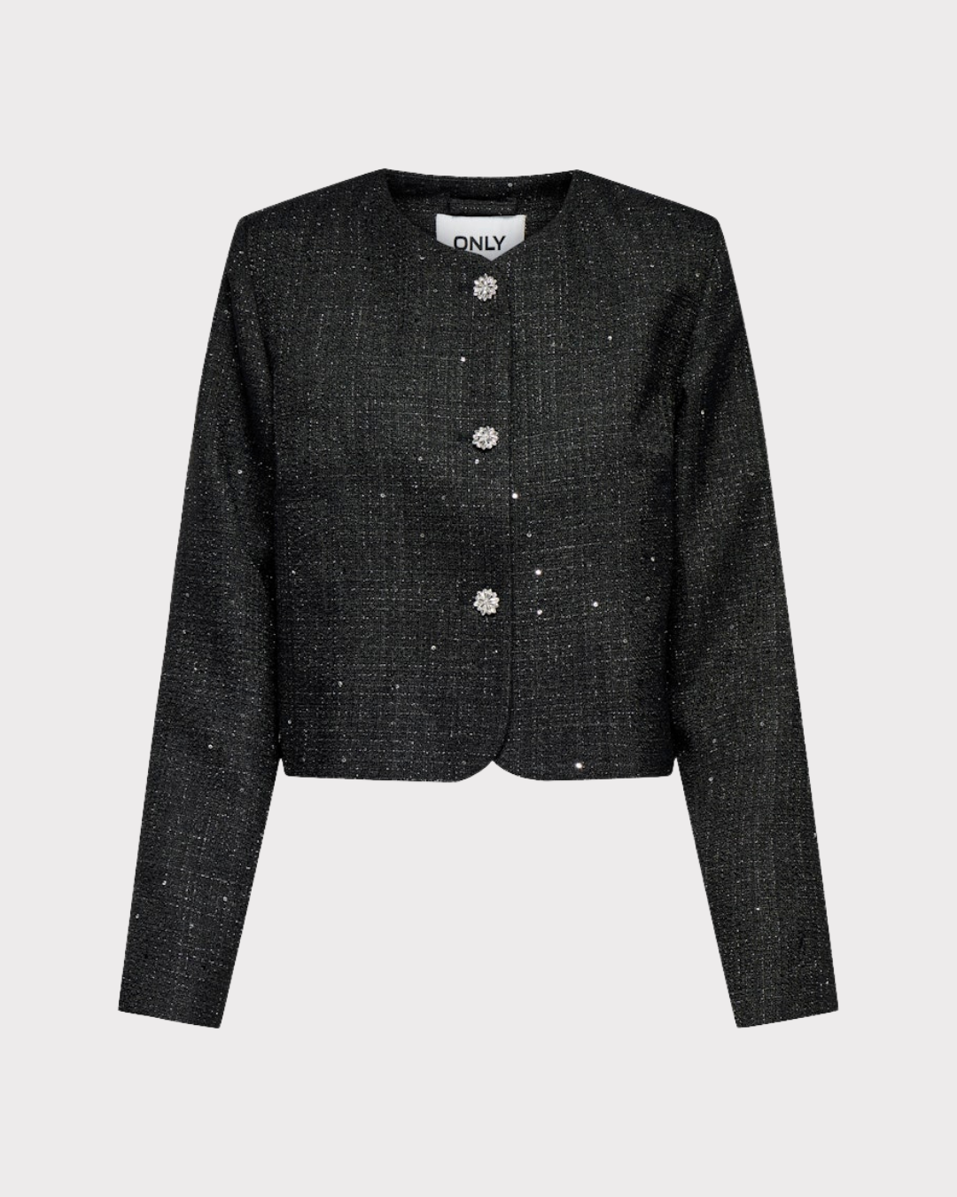 Onlinda Life L/s Seq Boucle Jacket Tlr-Blazer-ONLY-Aandahls