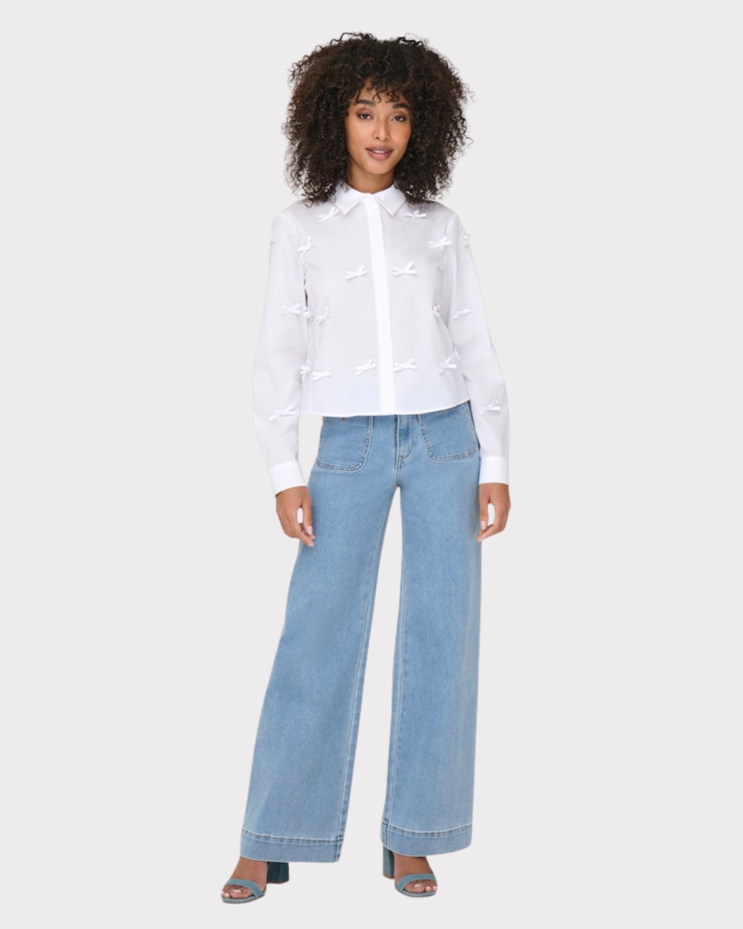 ONLMadeline HW Wide pocket DNM GUA221-Jeans-ONLY-Aandahls