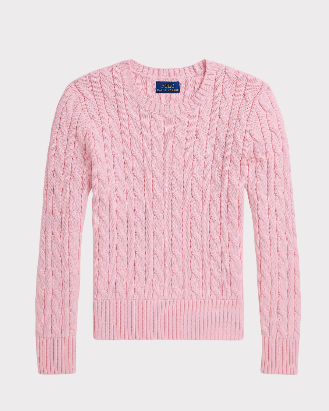 Cable-Knit Cotton Sweater-Genser-Polo Ralph Lauren-Aandahls