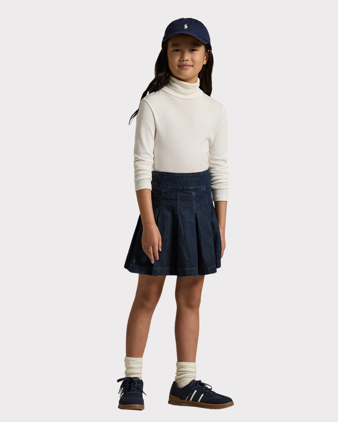 Ribbed cotton-blend turtleneck-Genser-Polo Ralph Lauren-Aandahls