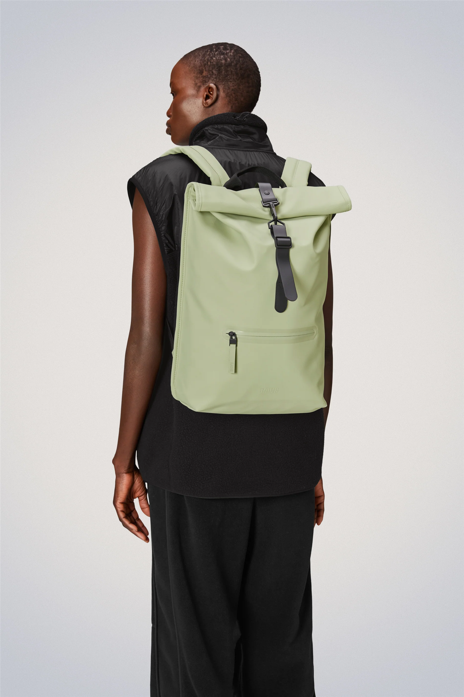 Rolltop Rucksack w3-Tilbehør-RAINS-Aandahls
