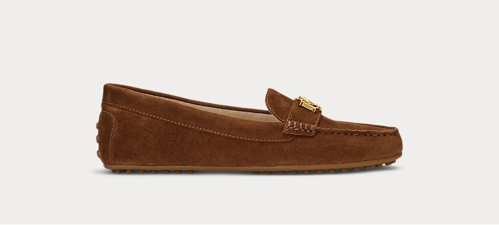 Barnsbury Suede Loafer-Sko-Ralph Lauren-Aandahls