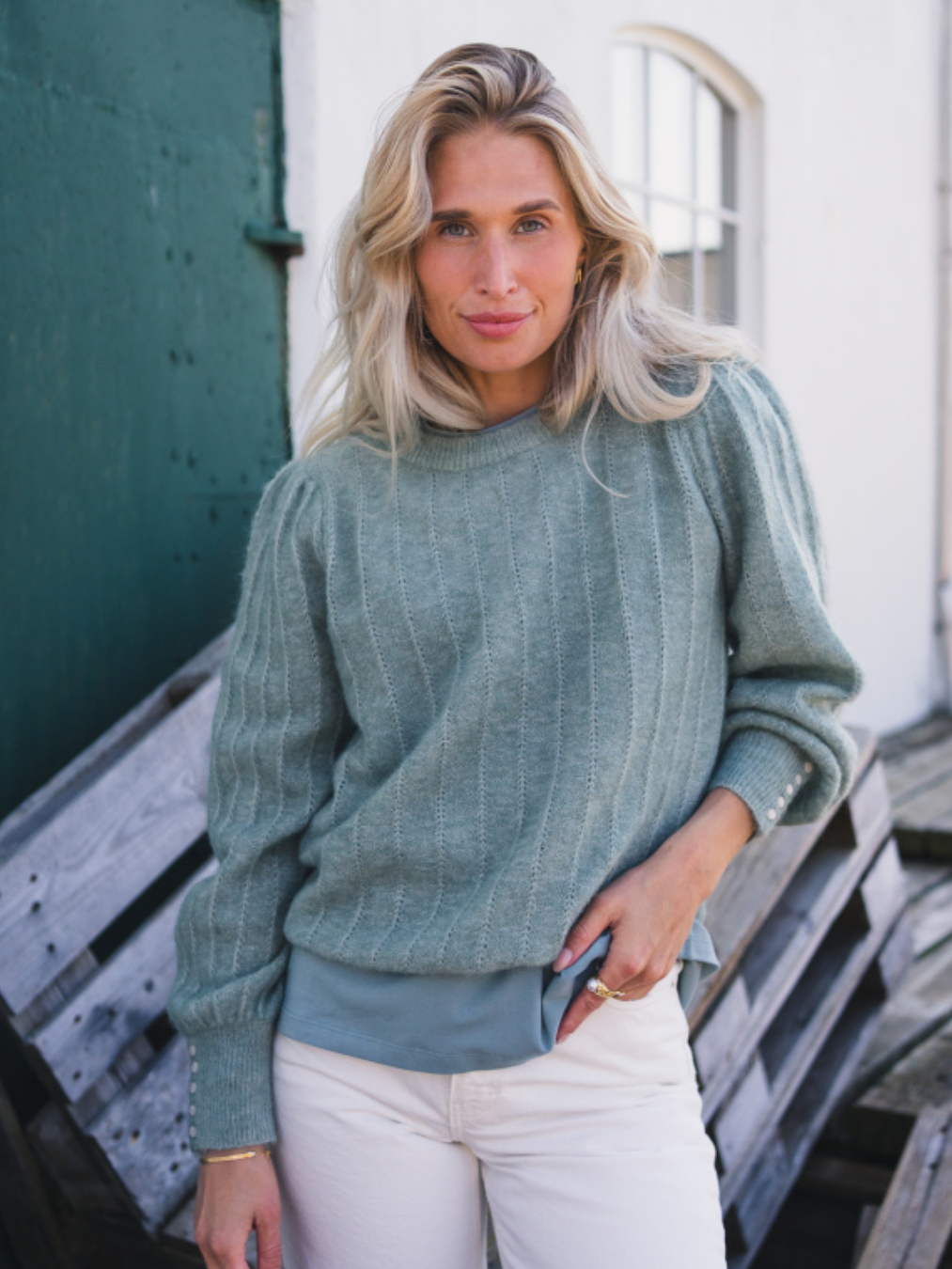 Rausamalie Puff Pullover-Genser-Raus-Aandahls