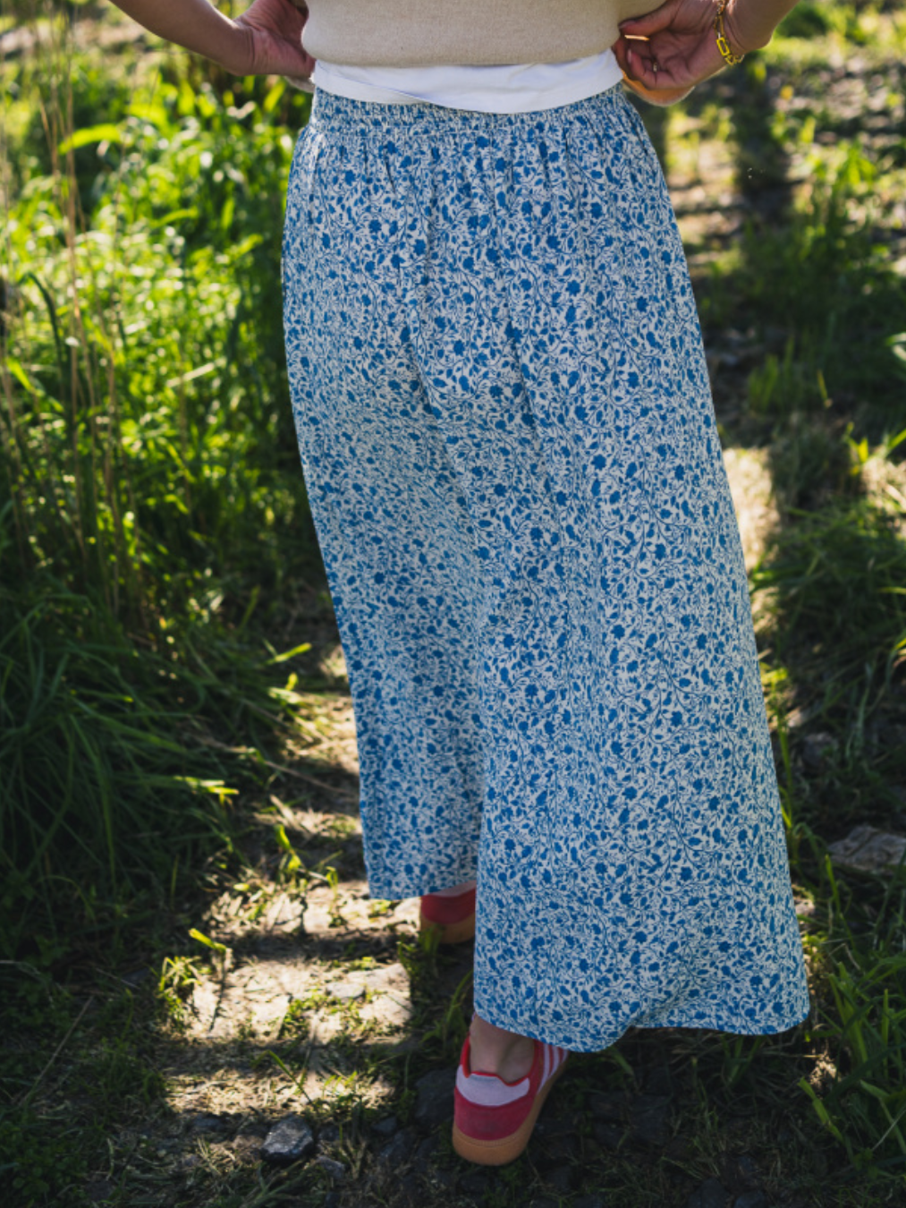 Rausastrid Hw Skirt Aop-Skjørt-Raus-Aandahls