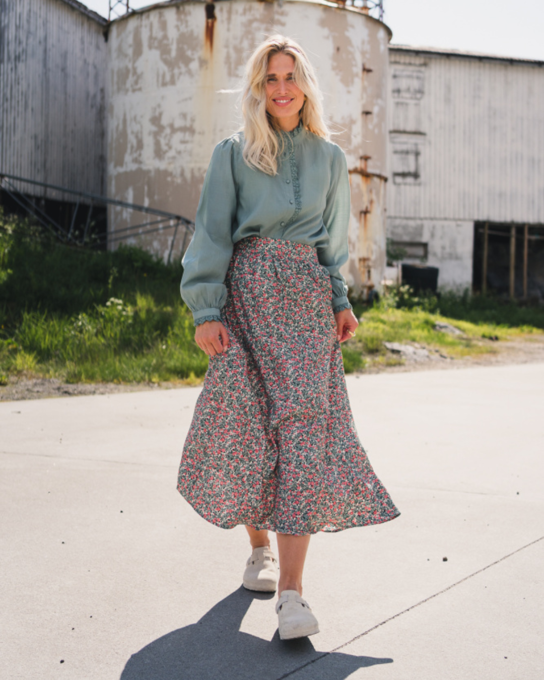 Rausastrid Hw Skirt Aop