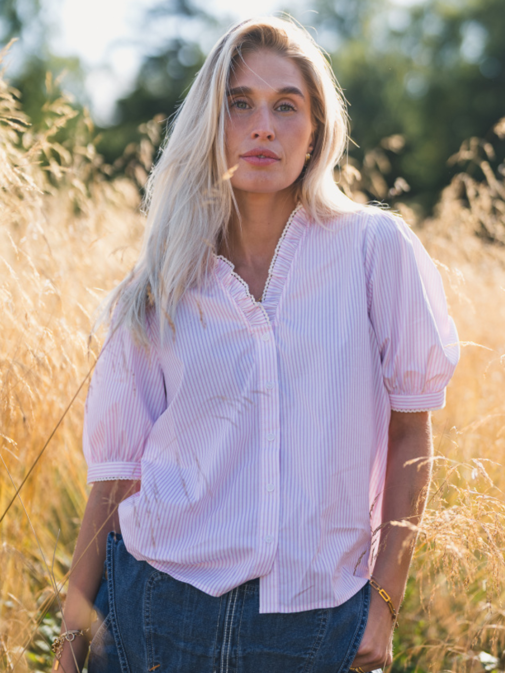 Rausida Maja 2/4 V Shirt Stp