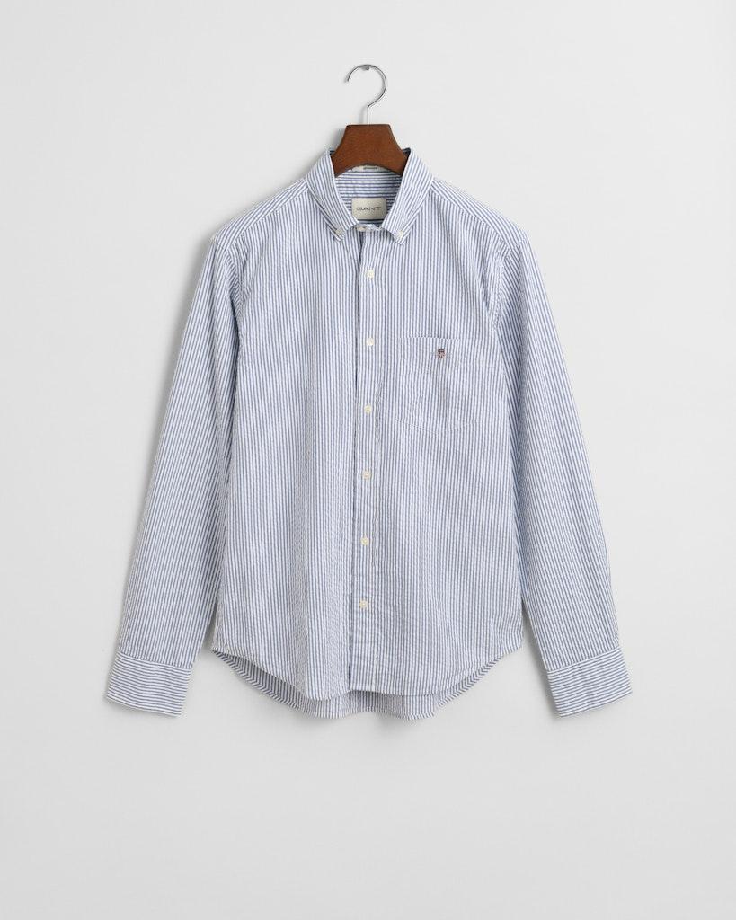 reg seersucker stripe shirt-Skjorte-Gant-Aandahls